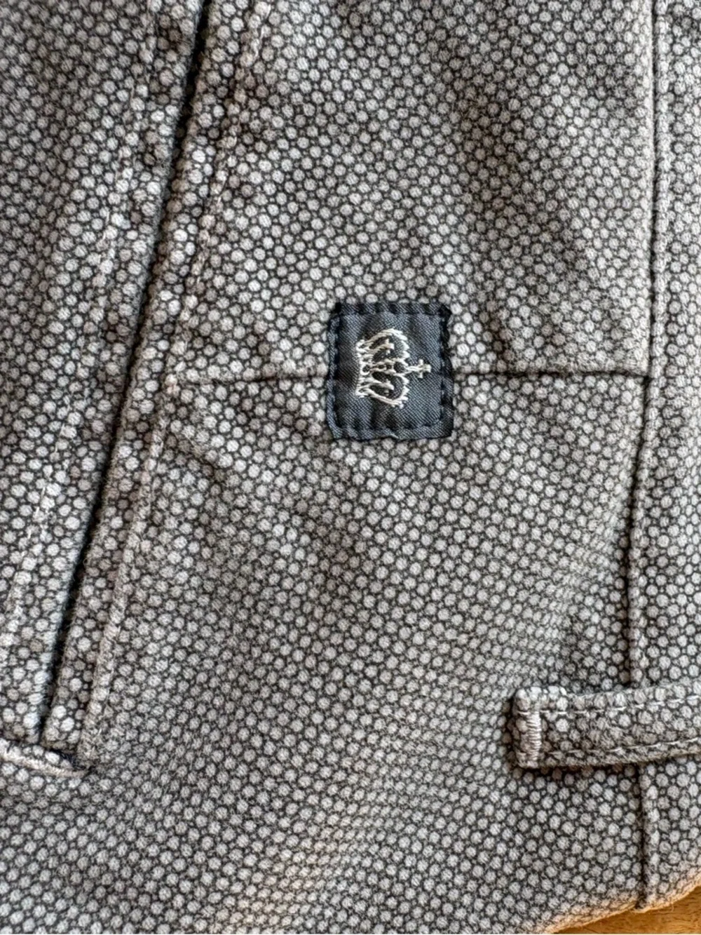 Daniele Alessandrini Grey Mico Dot Pant